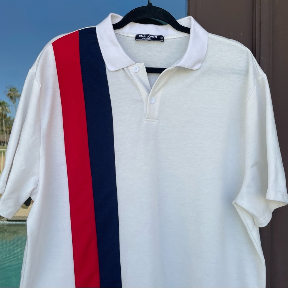 Paul Jones Racing Stripe Polo XL